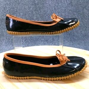 NEW! PRE-LOVED LONDON FOG LFW-WEBSTER LOW RISE RAIN SHOES SIZE 8!